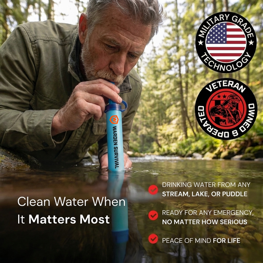 WARDEN-S1 Emergency Water Filter Straw